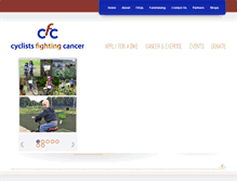 Tablet Screenshot of cyclistsfc.org.uk